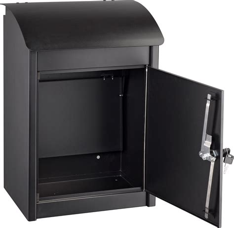 secure steel parcel safe box|wall mounted parcel boxes uk.